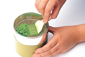 Importance of sifting Matcha