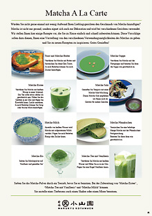 Matcha à la carte PDF