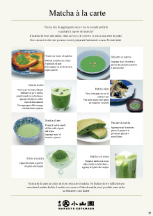 Matcha a la carta PDF