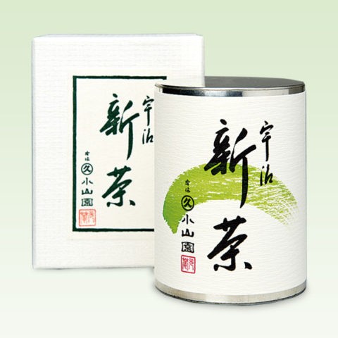 「極上」宇治新茶 手づくり一重缶(化粧箱付)