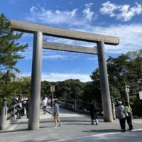 伊勢神宮内宮鳥居